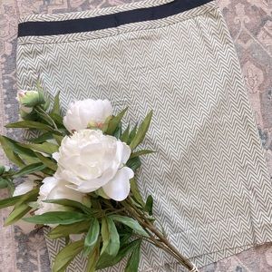 The Limited light green and navy pencil skirt- size 8